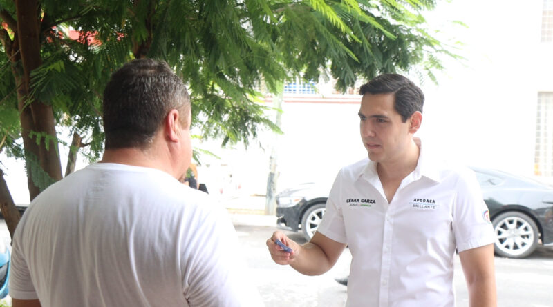 Impulsará César Garza educación en finanzas y uso de inteligencias artificiales para jóvenes