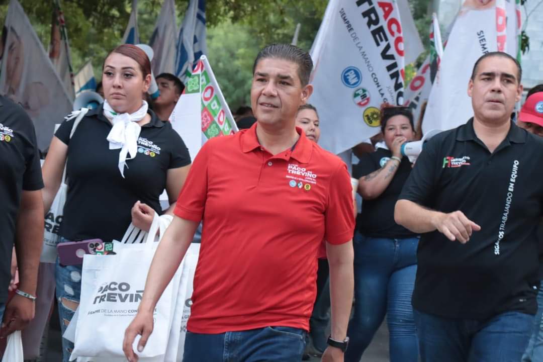 Promete Paco Treviño rehabilitar y equipar plazas públicas
